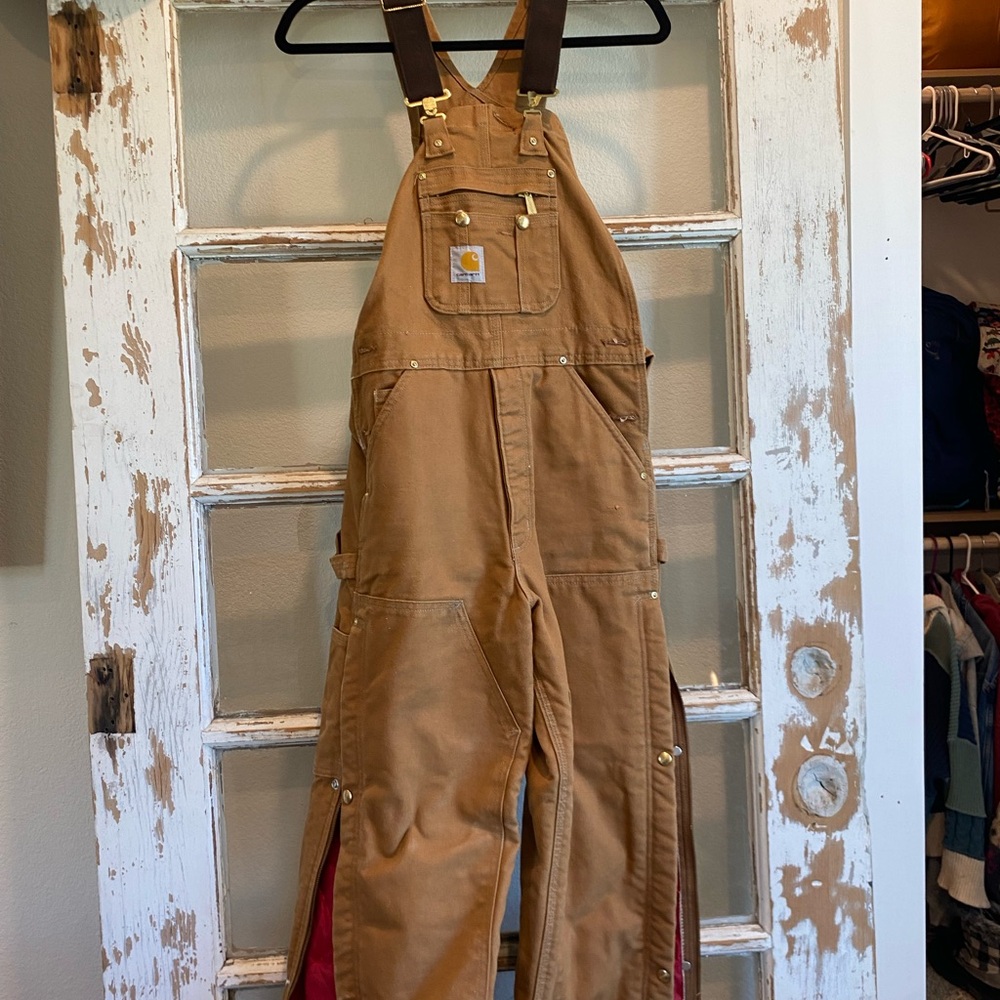Carhartt Brown Overalls